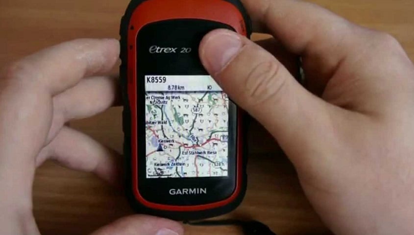 test Garmin Etrex 20X