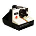 Appareil photo Polaroid 1000 Instantané avec bouton, design rouge vintage dans le style de la....