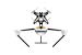 Perroquet - Minidrone Hydrofoil New Z, blanc (PF723401AA)